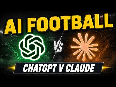 Watch ChatGPT vs Claude for football coaches