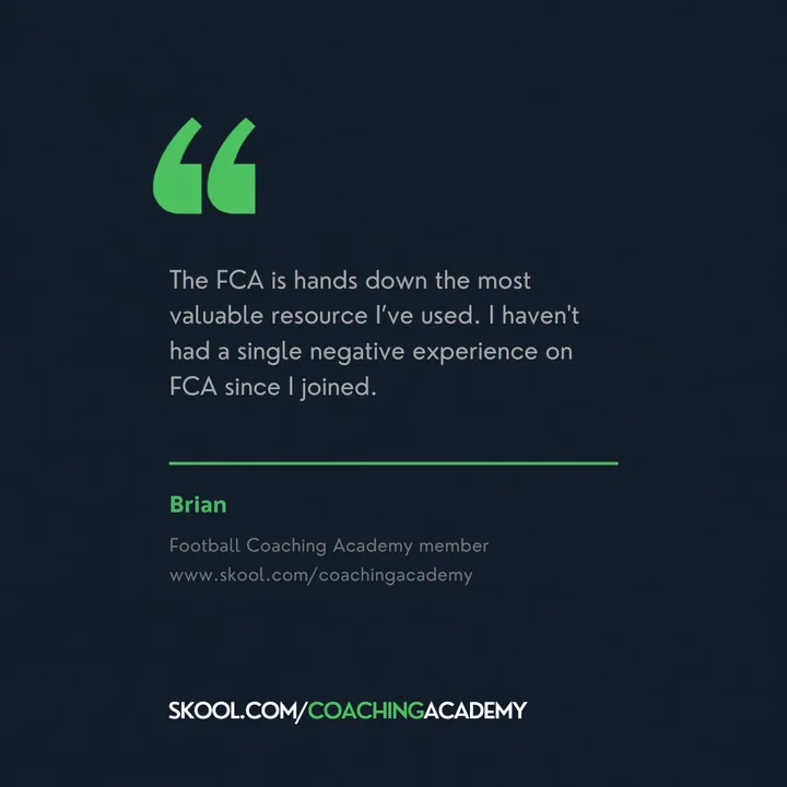 Brian: The FCA is hands down the most valuable resource I have used.