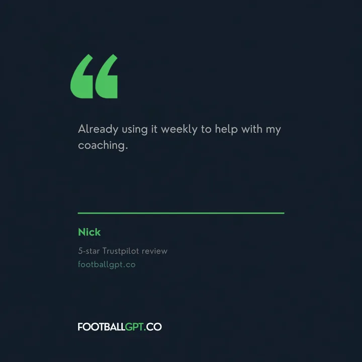 Nick, five-star Trustpilot review: Already using it weekly to help with my coaching.