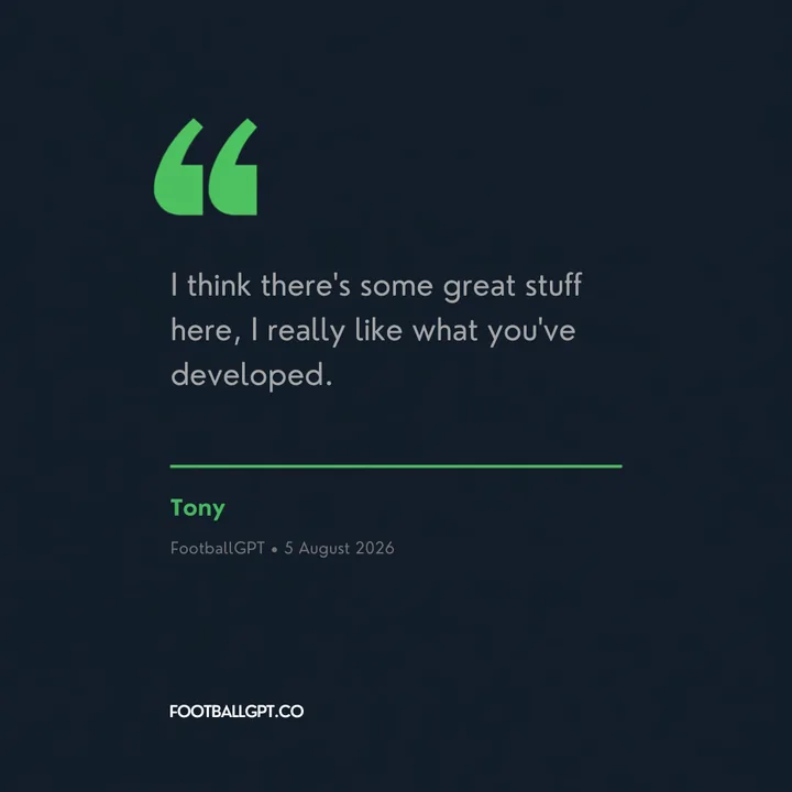 Tony: I think there is some great stuff here, I really like what you have developed.